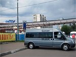 Бесплатный автобус Genser в пункт аренды автомобилей АрендаАвто-тмб на ул.Добролюбова